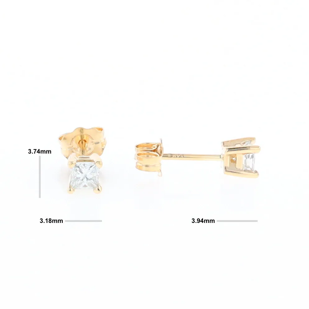 0.38ctw Diamond Stud Earrings