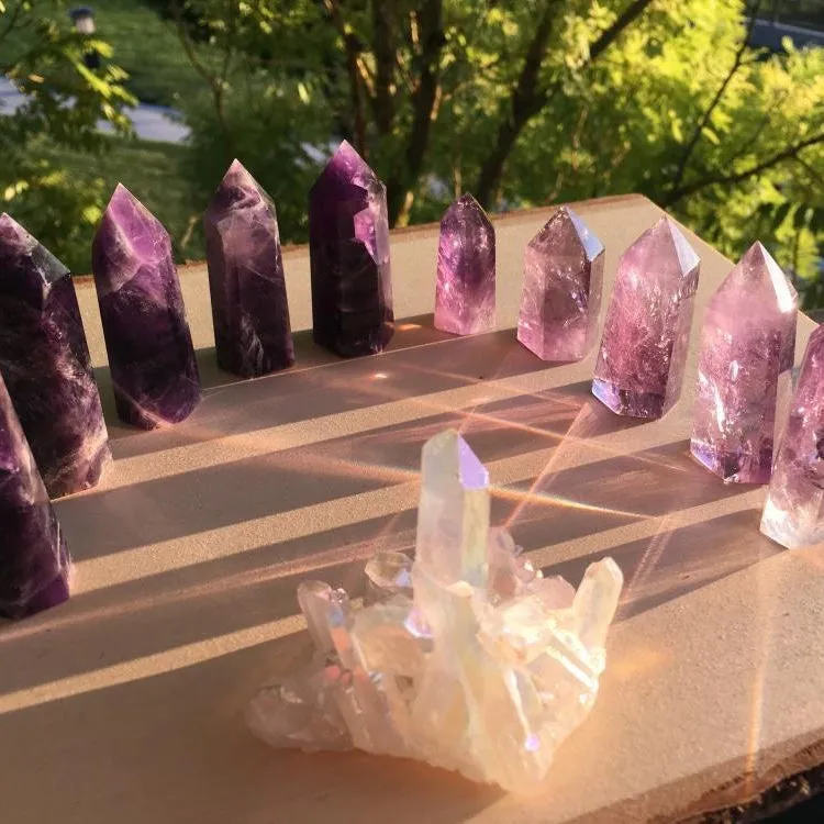 11-Piece Amethyst & Angel Set