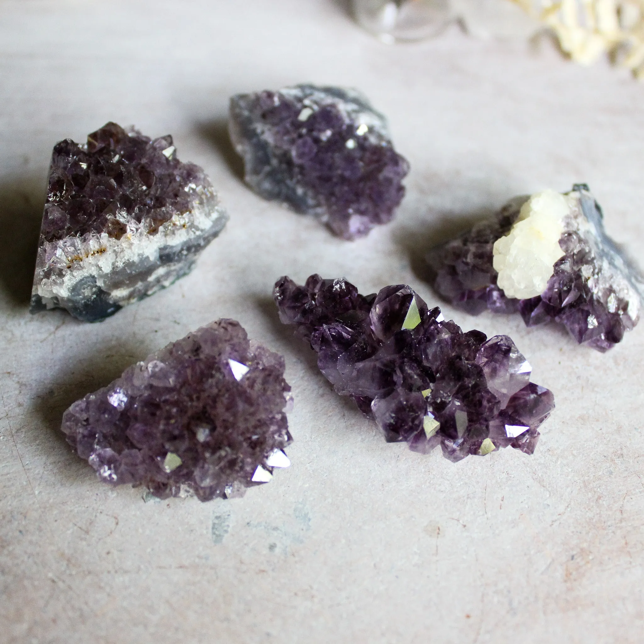 Amethyst Clusters