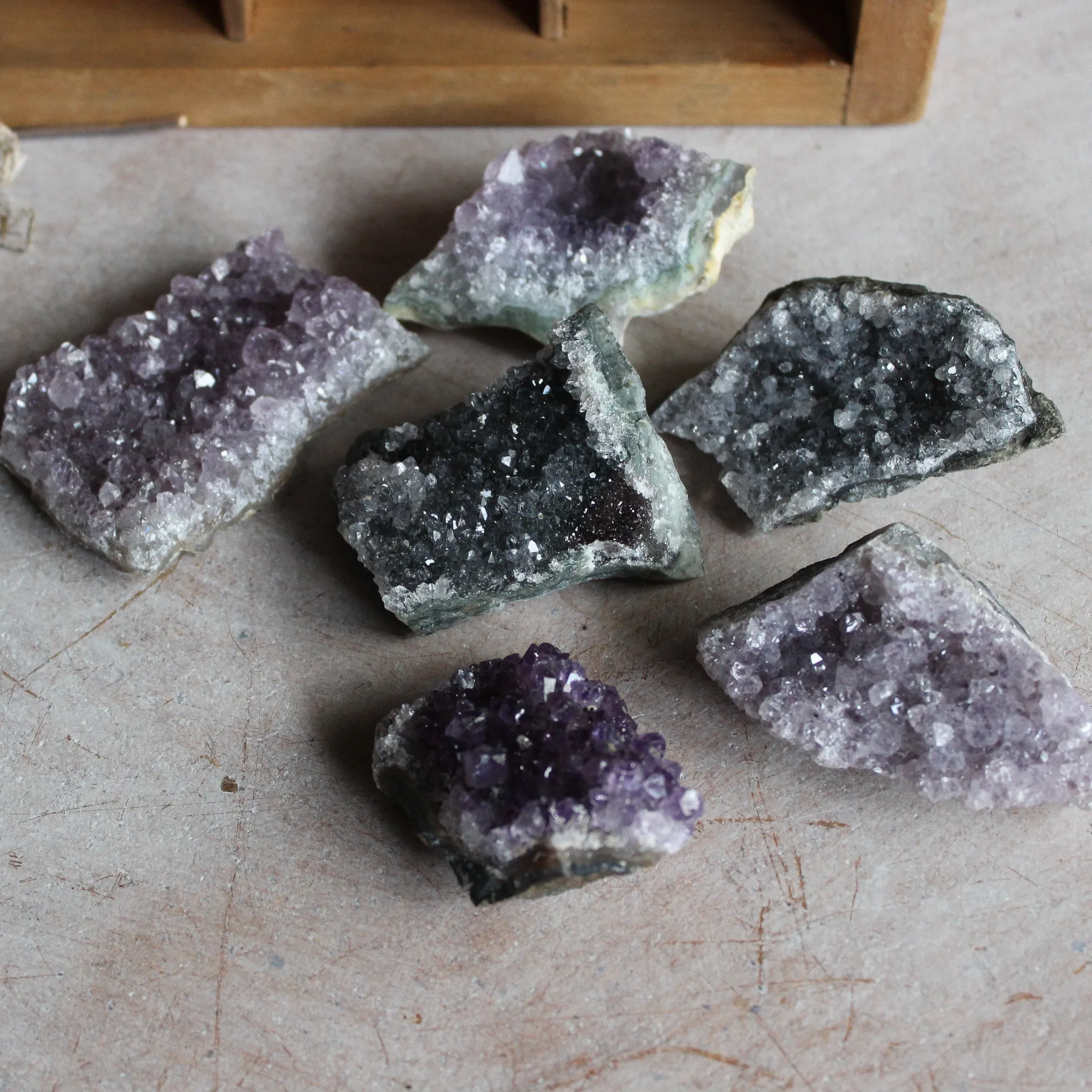 Amethyst Clusters