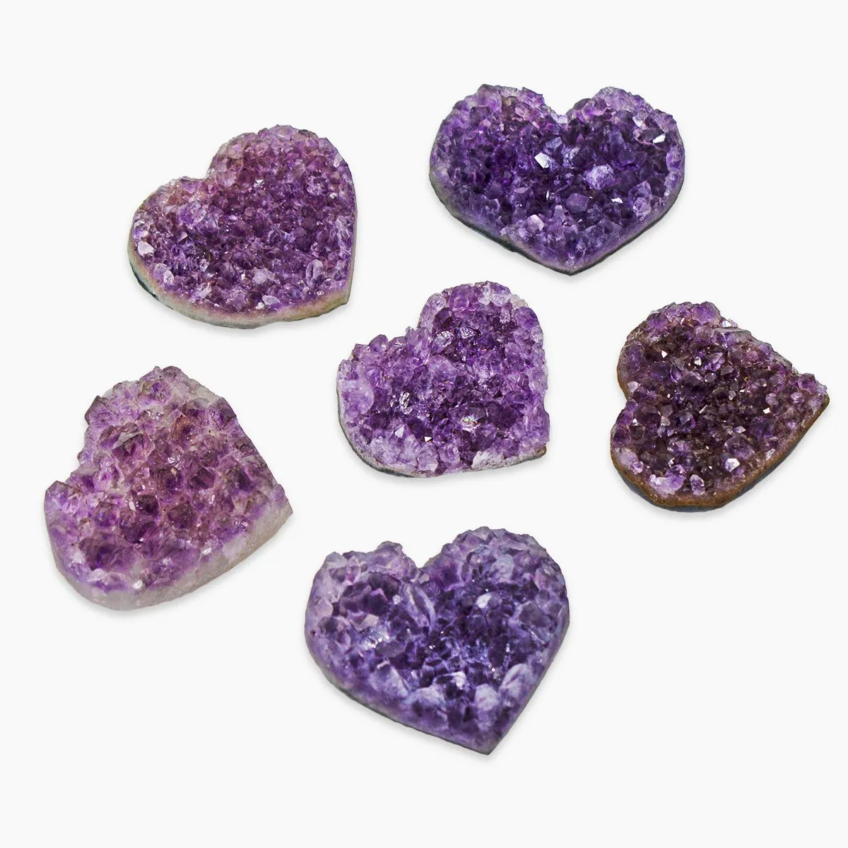 Amethyst Crystal Heart Keepsake