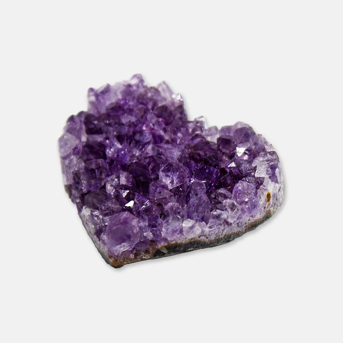 Amethyst Crystal Heart Keepsake