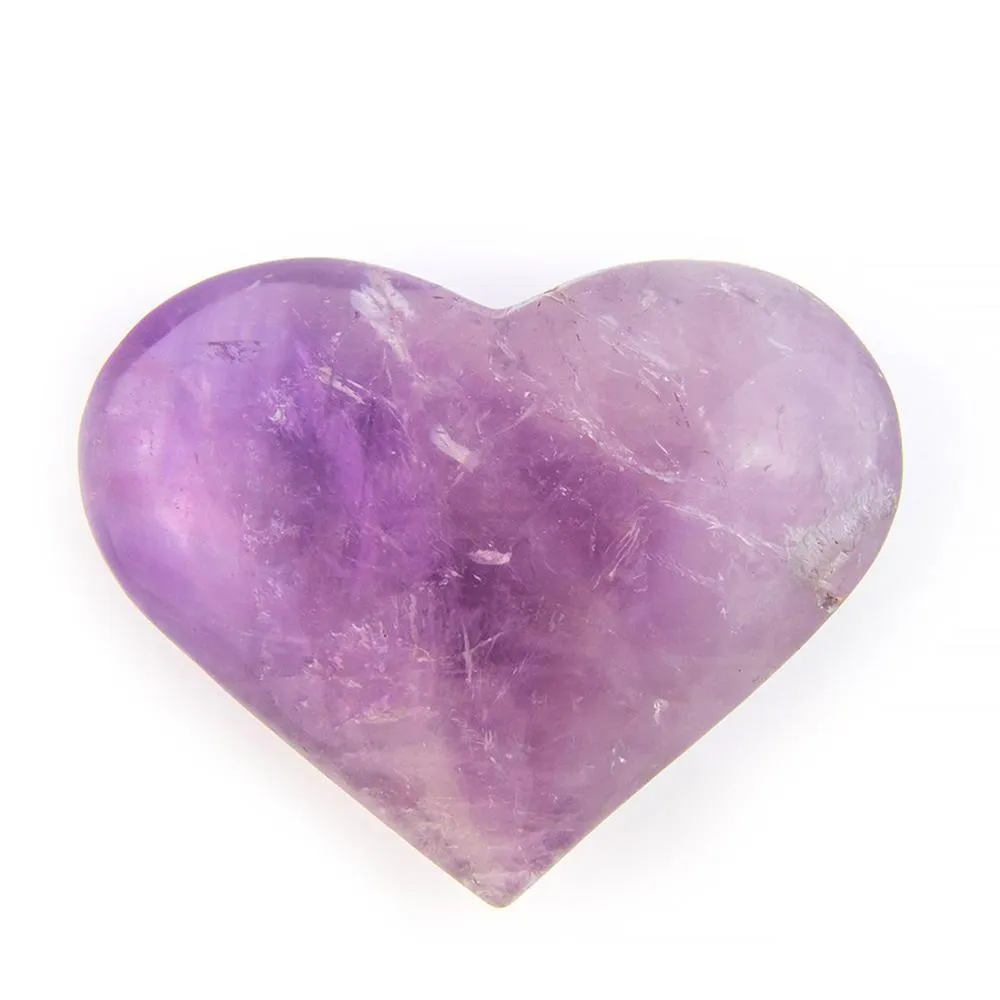 Amethyst Heart Stone