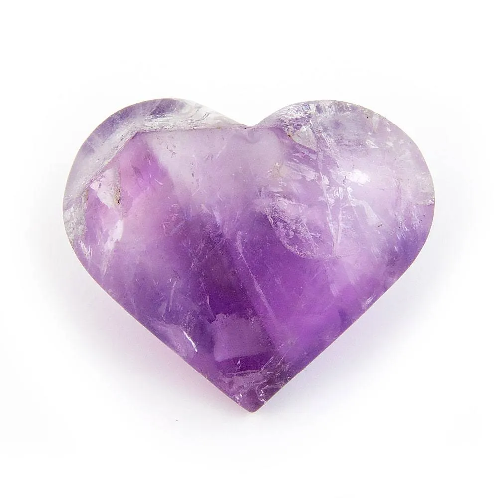 Amethyst Heart Stone