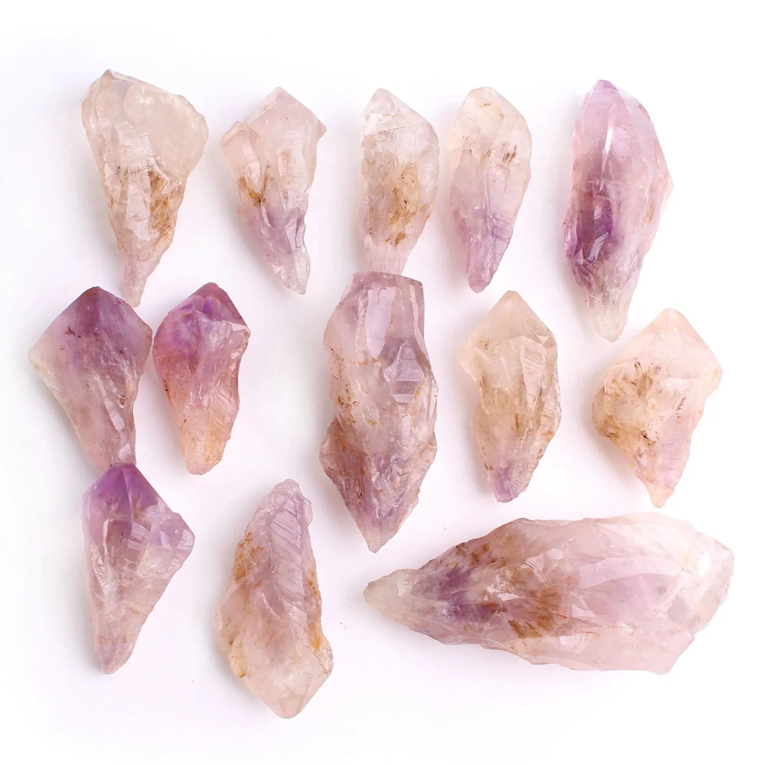 Auralite-23 Crystal - Amethyst Quartz Gemstone - Chevron Amethyst