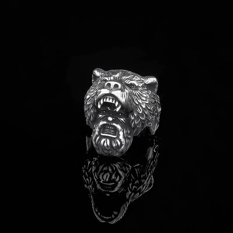 Bear Berserker Ring - Stainless Steel