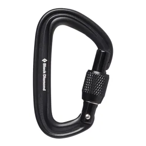 Black Diamond LiteForge Screwgate Carabiner Black | Buy Black Diamond LiteForge Screwgate Carabiner Black here | Outnorth