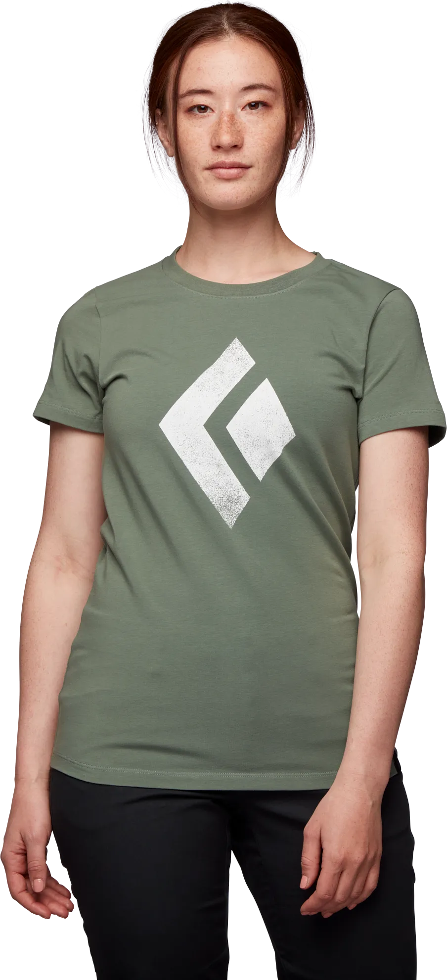 Black Diamond Women&#x27;s Shortsleeve Chalked Up Tee Laurel Green | Buy Black Diamond Women&#x27;s Shortsleeve Chalked Up Tee Laurel Green here | Outnorth