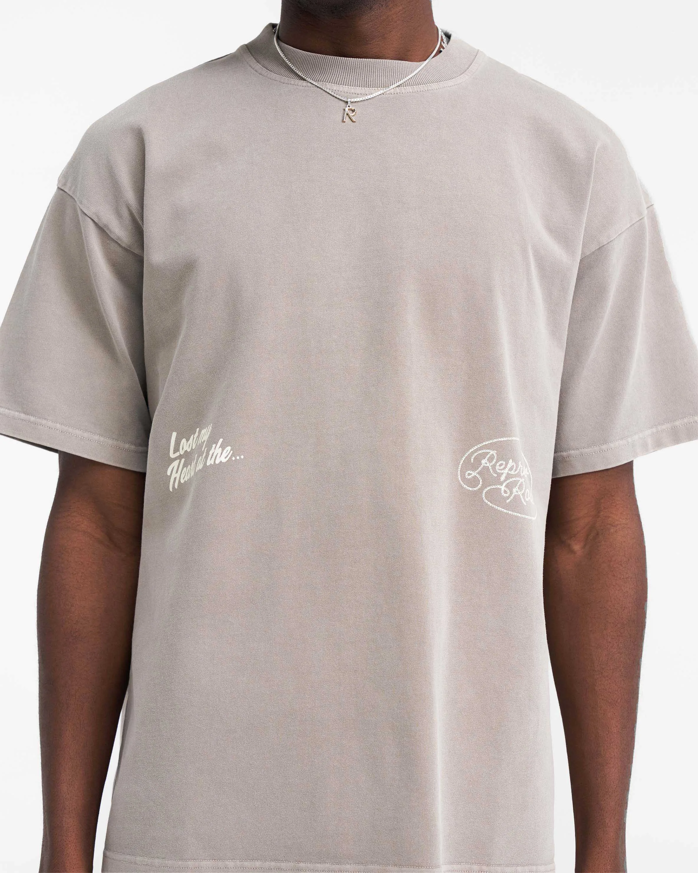 Chain Stitch Rodeo T-Shirt - Mudstone