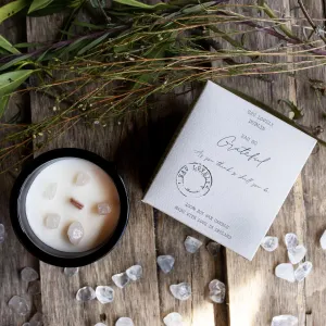 EAU SO GRATEFUL CANDLE (WITH MOONSTONE)