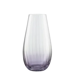 Galway Crystal Erne 9.5" Vase Amethyst