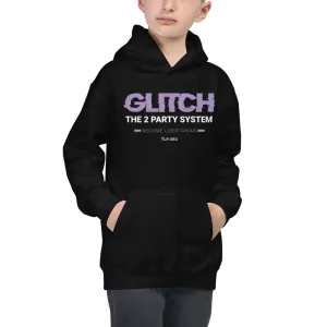 Glitch the Two Party System Kids Hoodie