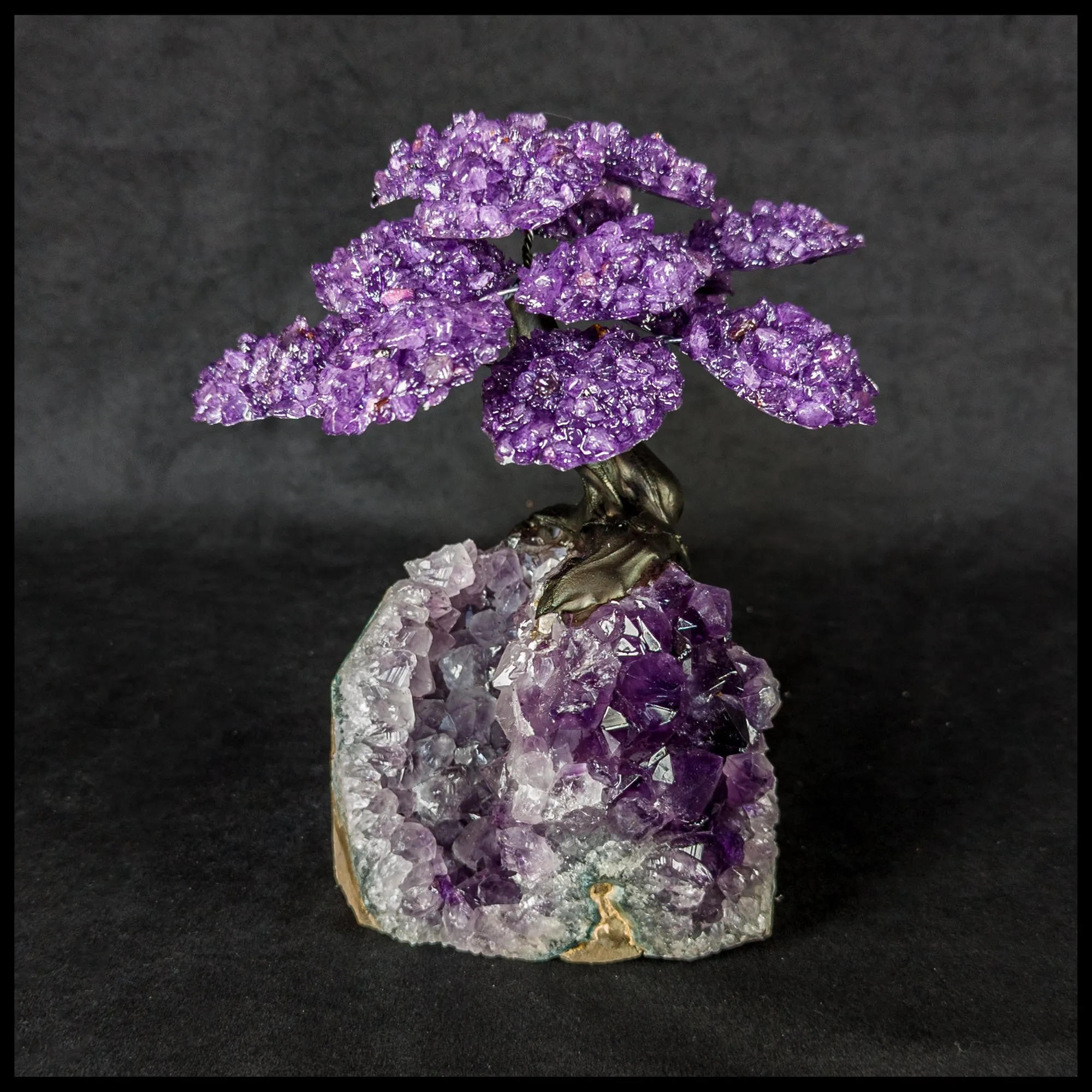 GSTsz4 Gemstone Tree - Amethyst