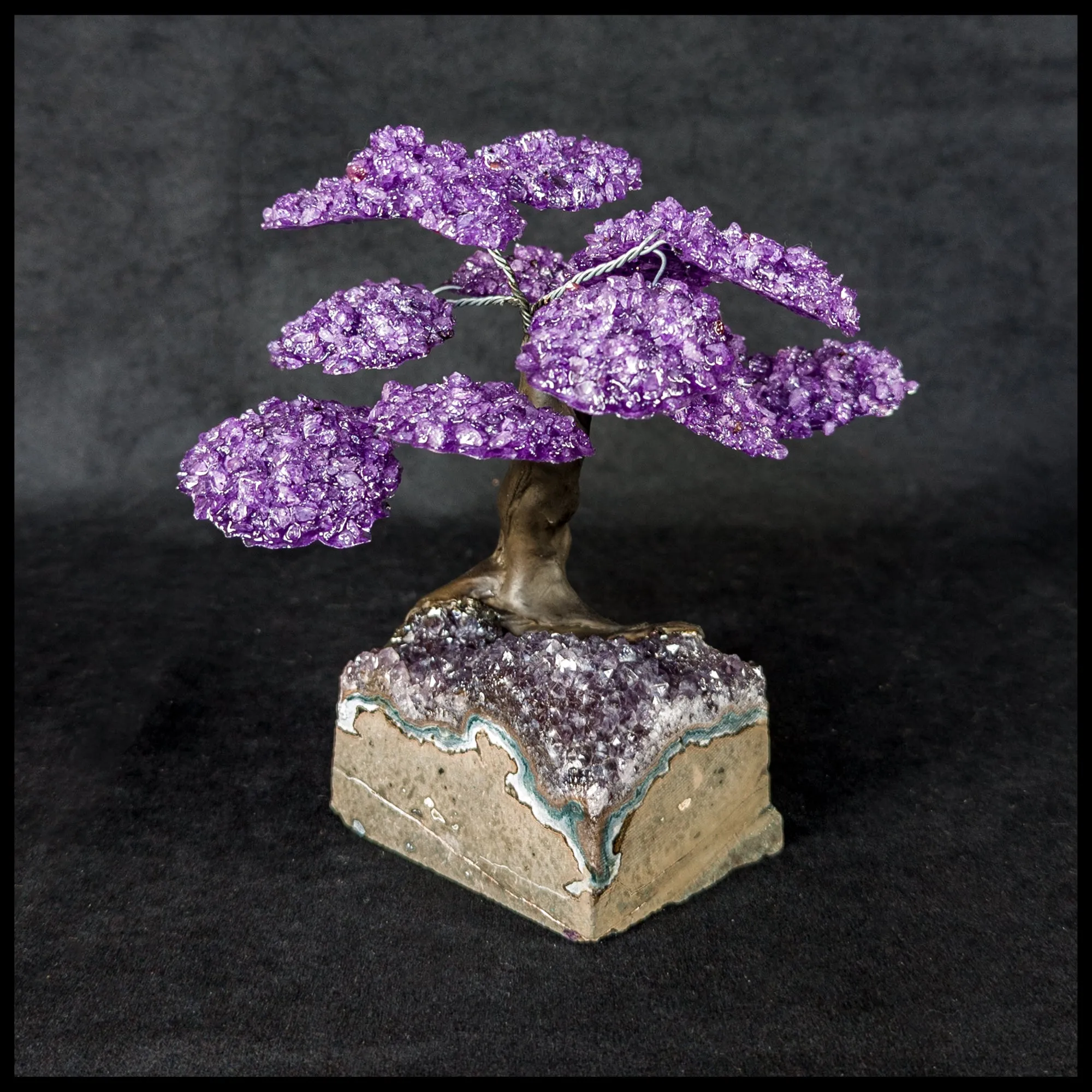 GSTsz4 Gemstone Tree - Amethyst