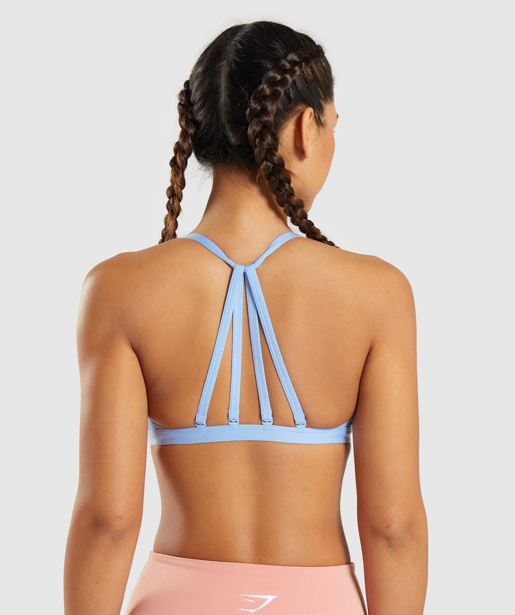 Gymshark Minimal Sports Bra - Moonstone Blue