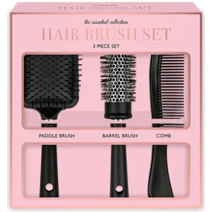 Hair Brush Essential Gift Set, 3 Piece Set