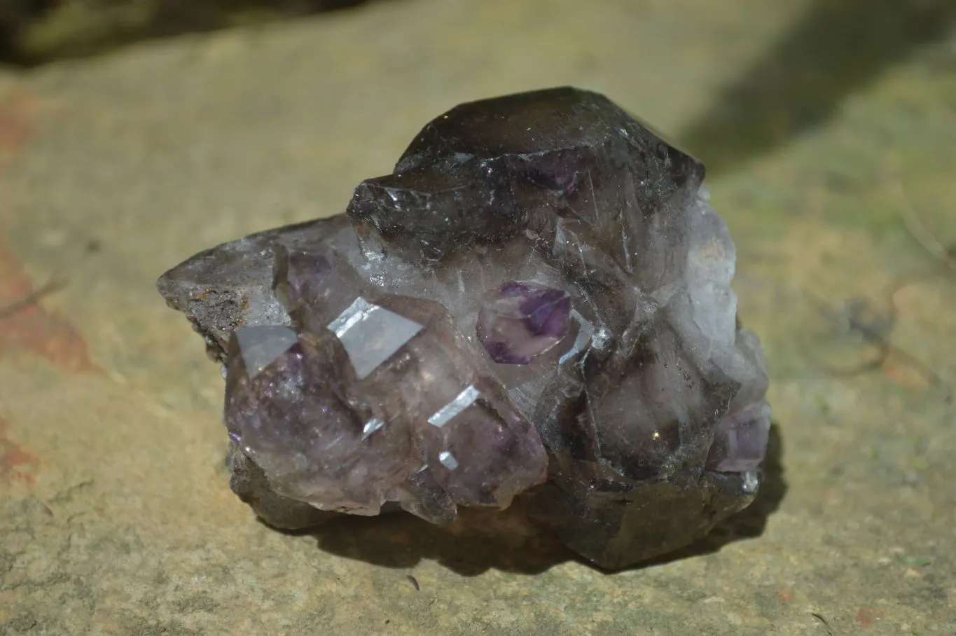 Hand Made Natural Conglomerate Amethyst Clusters x 6 From Chiredzi, Zimbabwe