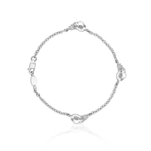 Hippo Multiple Bracelet in Silver