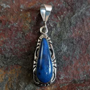 Lapis Teardrop Pendant by Jason Livingstone GJ-PND-0074