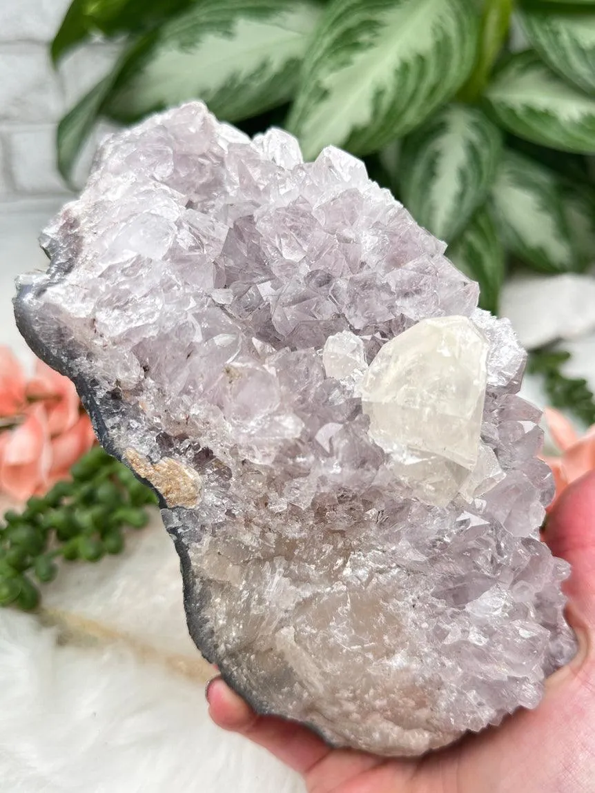 Large Amethyst Calcites