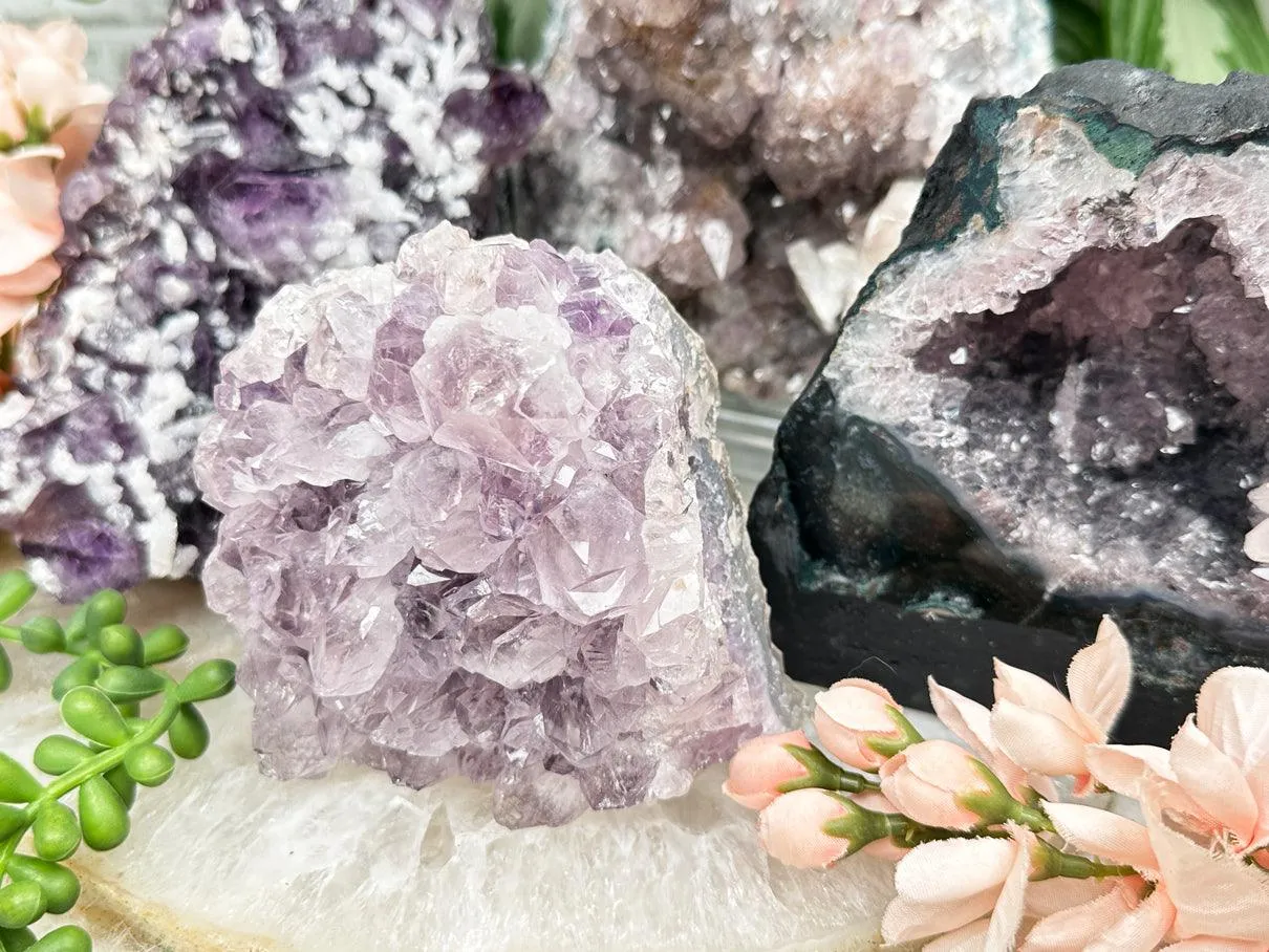 Large Amethyst Calcites