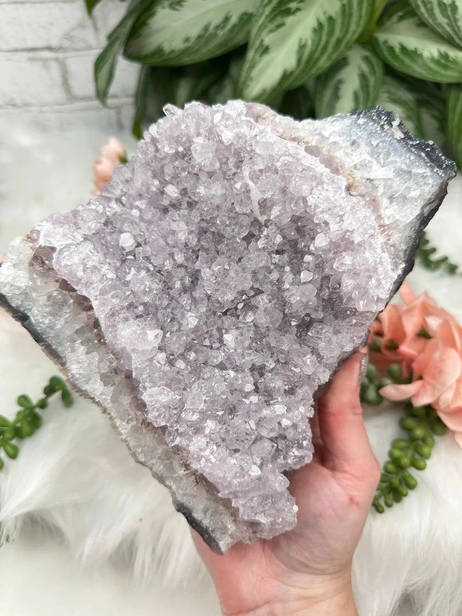 Large Amethyst Calcites