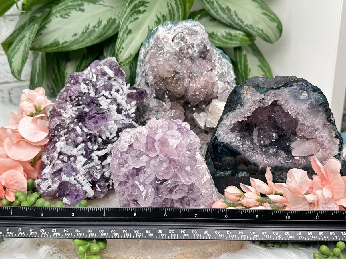 Large Amethyst Calcites