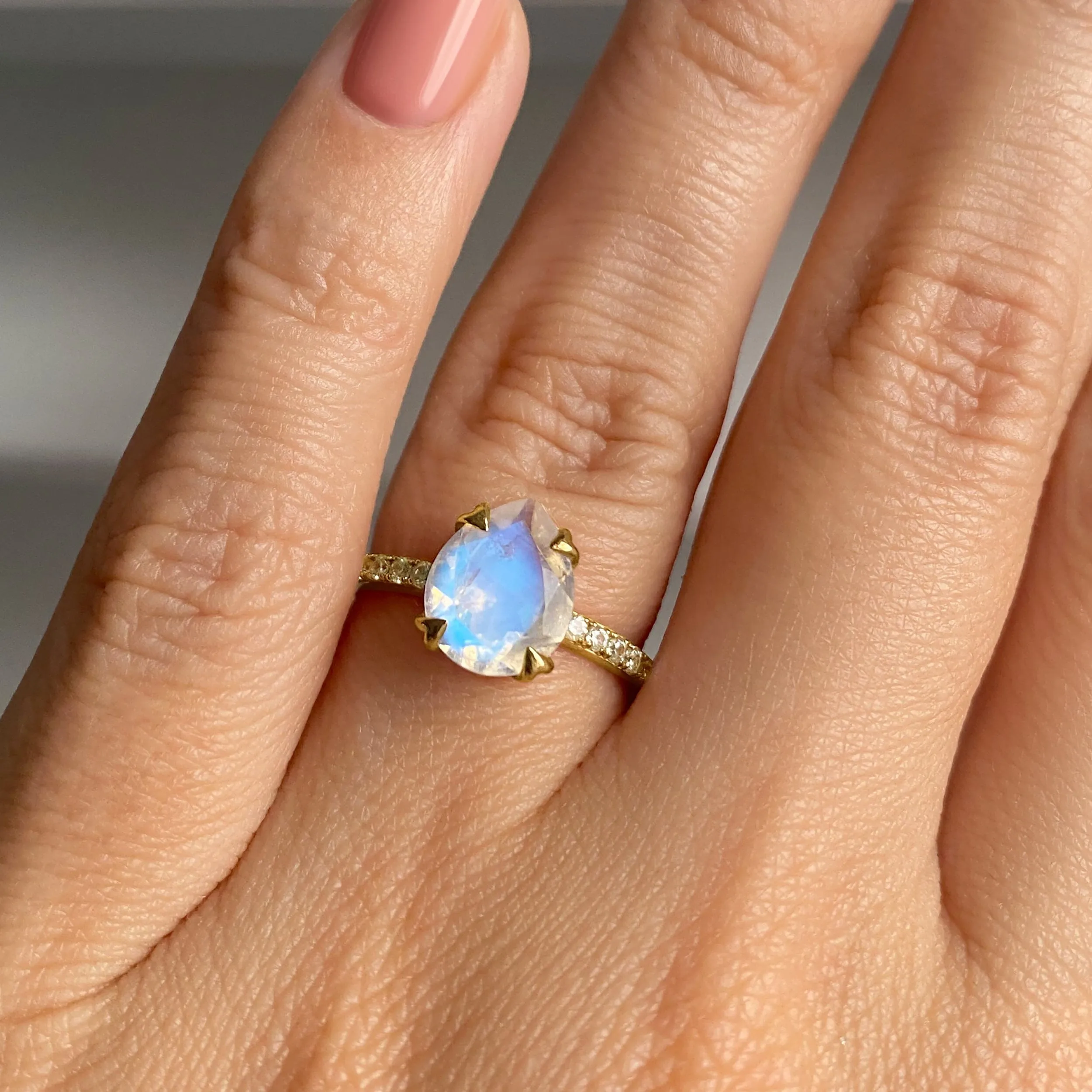 Moonstone Ring - Nymph