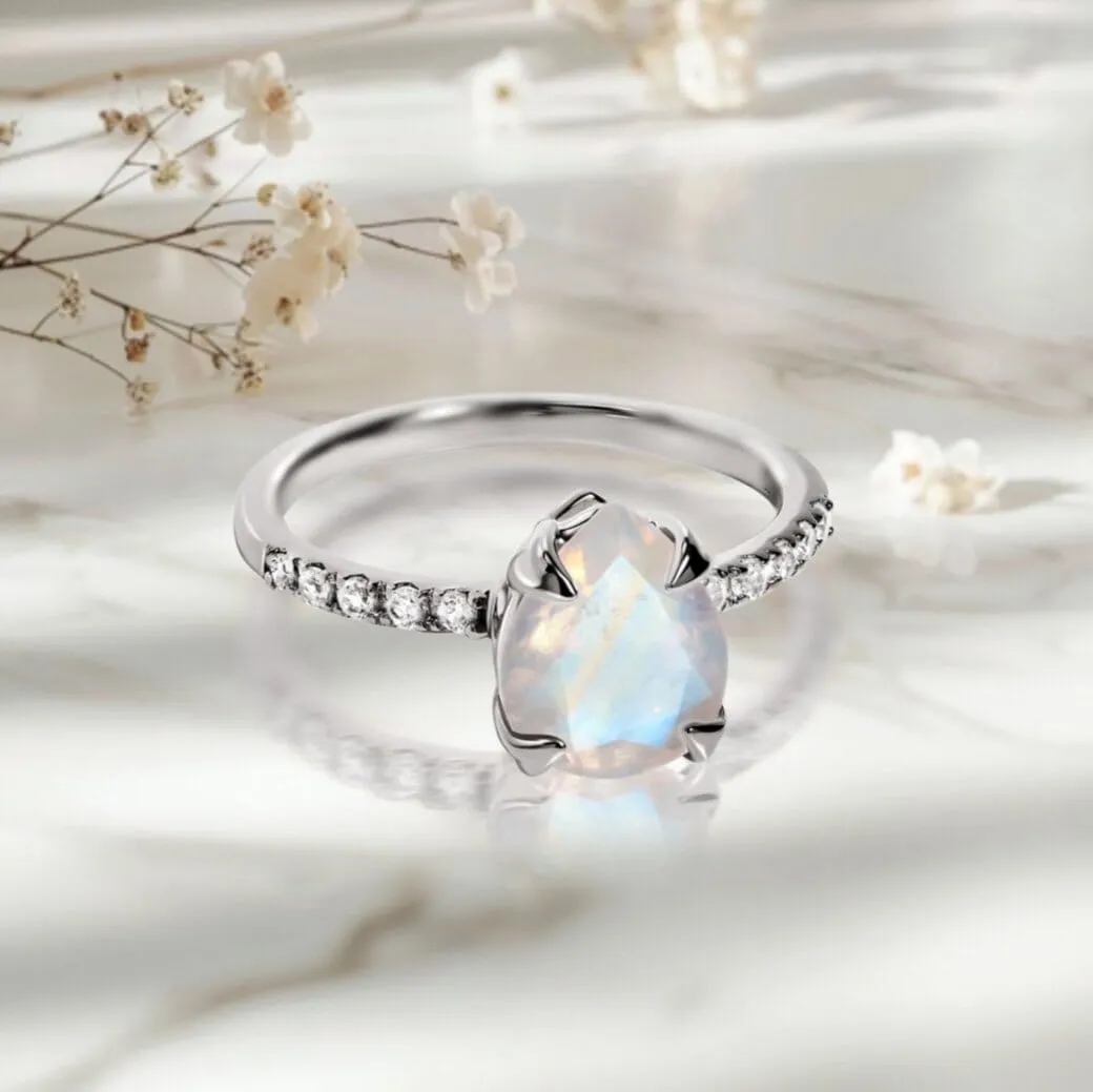 Moonstone Ring - Nymph