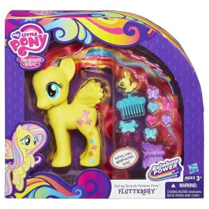 My Little Pony Styling Strands Fashion Pony Fluttershy Figure, 6-Inch