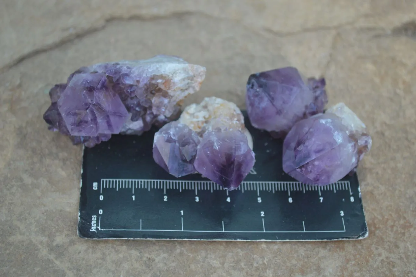 Natural Spirit Amethyst Quartz Crystal Specimens x 35 From Boekenhouthoek, South Africa