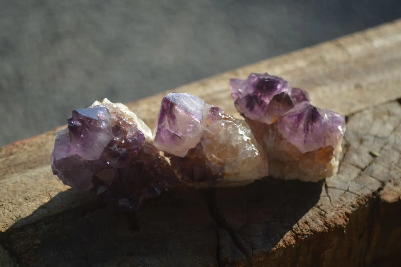 Natural Spirit Amethyst Quartz Crystal Specimens x 35 From Boekenhouthoek, South Africa