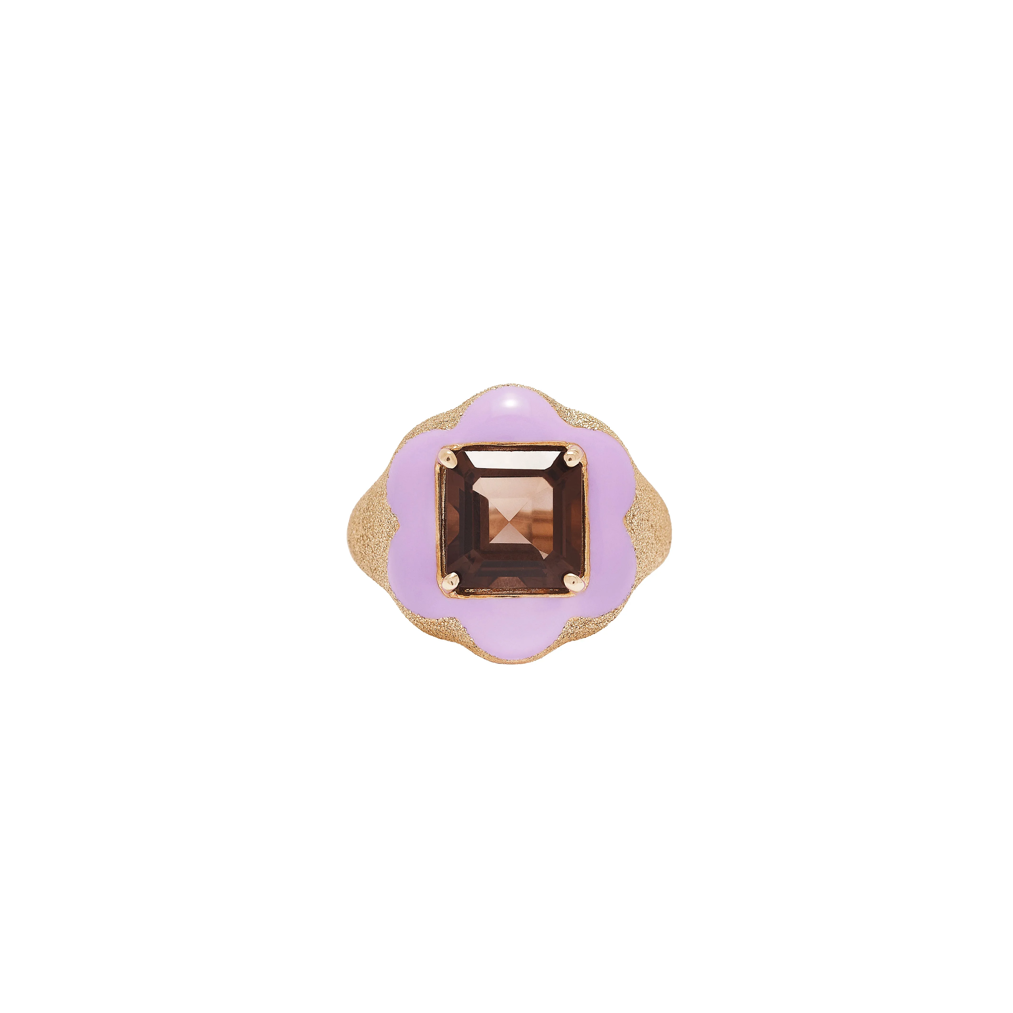 ONLINE EXCLUSIVE - GIVE THEM FLOWERS SIGNET RING IN DIAMANTATO