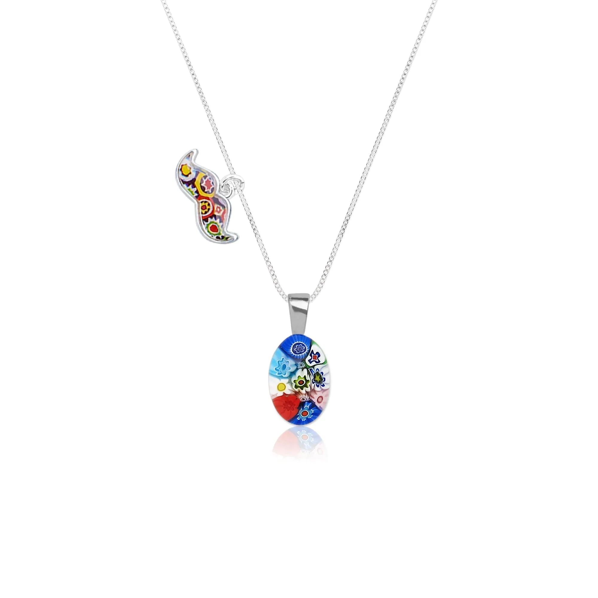 Oval in Bloom Necklace