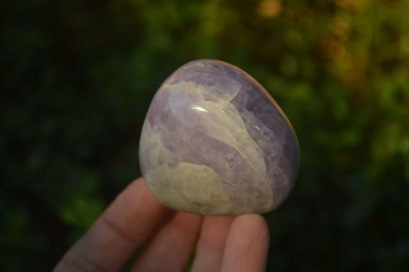 Polished Dream Amethyst Standing Free Forms x 6 From Ambatondrazaka, Madagascar