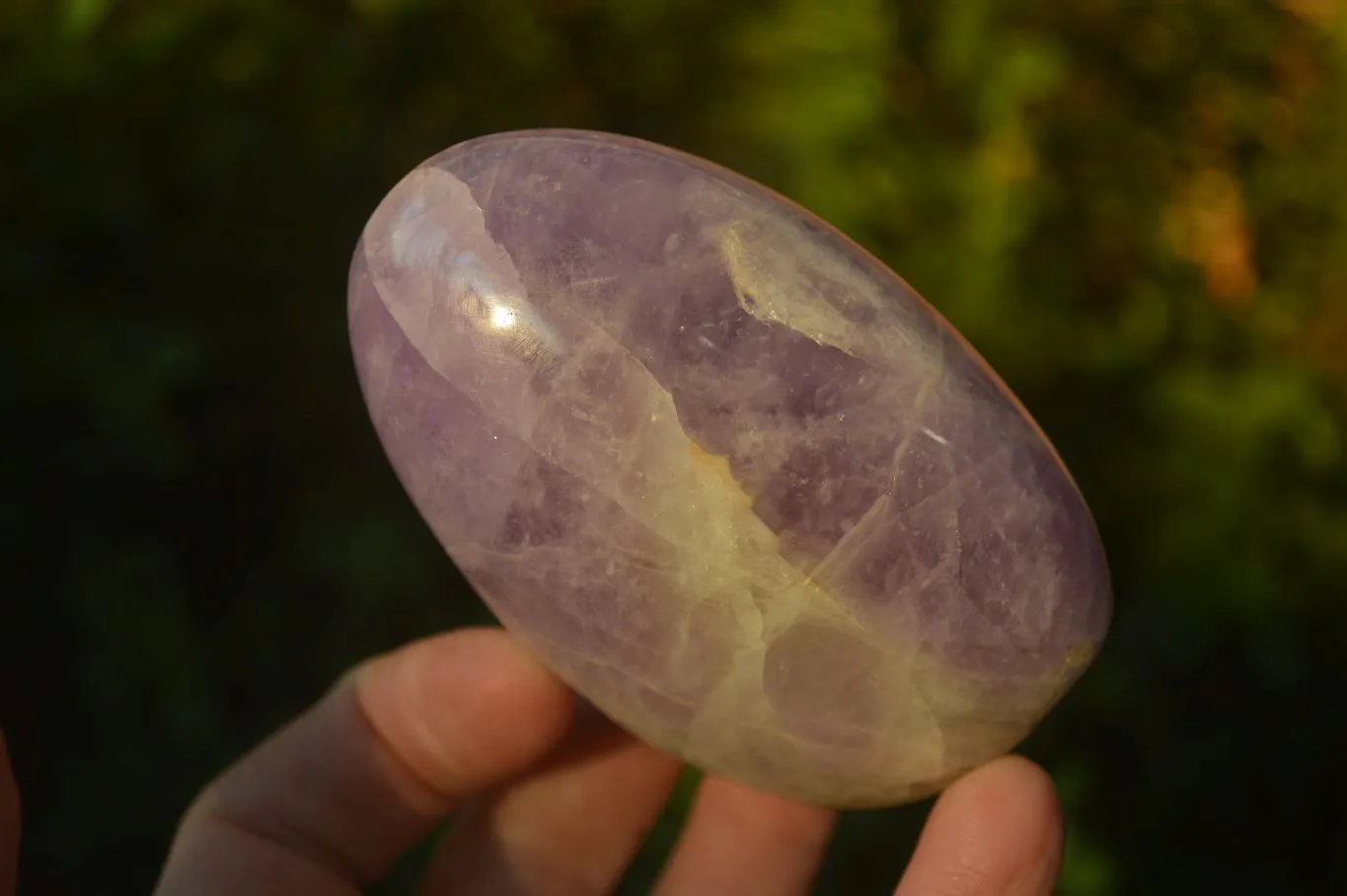 Polished Dream Amethyst Standing Free Forms x 6 From Ambatondrazaka, Madagascar