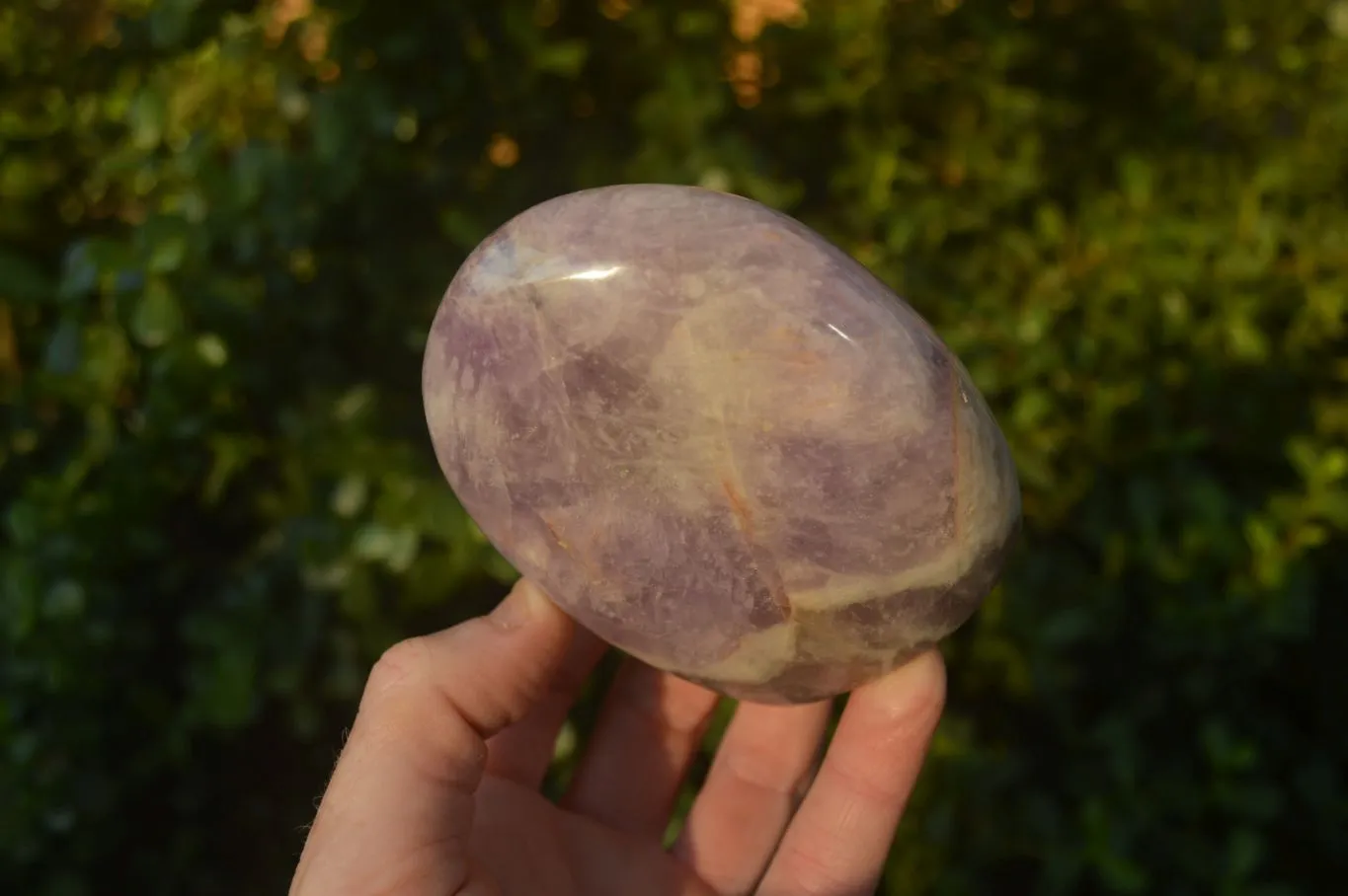 Polished Dream Amethyst Standing Free Forms x 6 From Ambatondrazaka, Madagascar