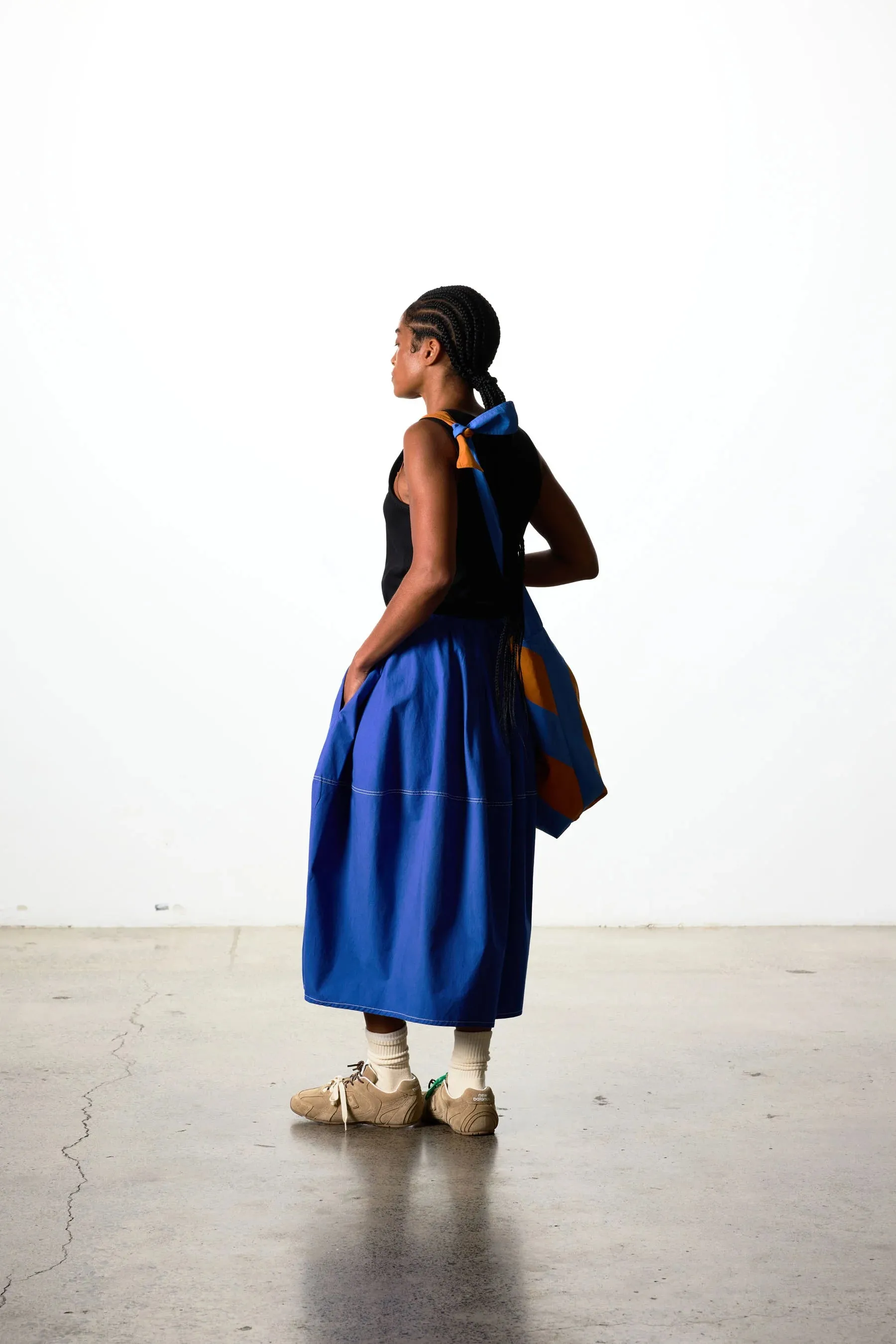 Ricochet Colombo Skirt - Cotton - Lapis Blue