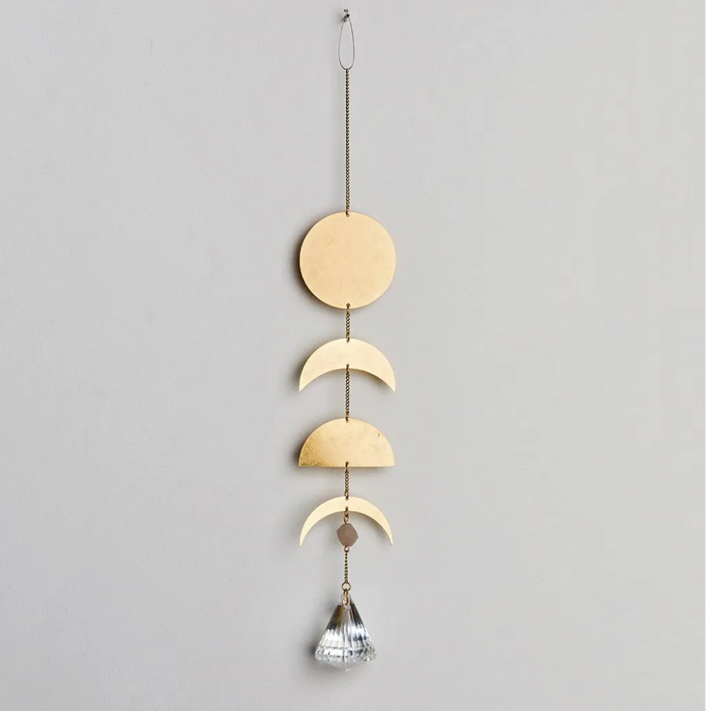 Scout Suncatcher - Moon Phases / Moonstone