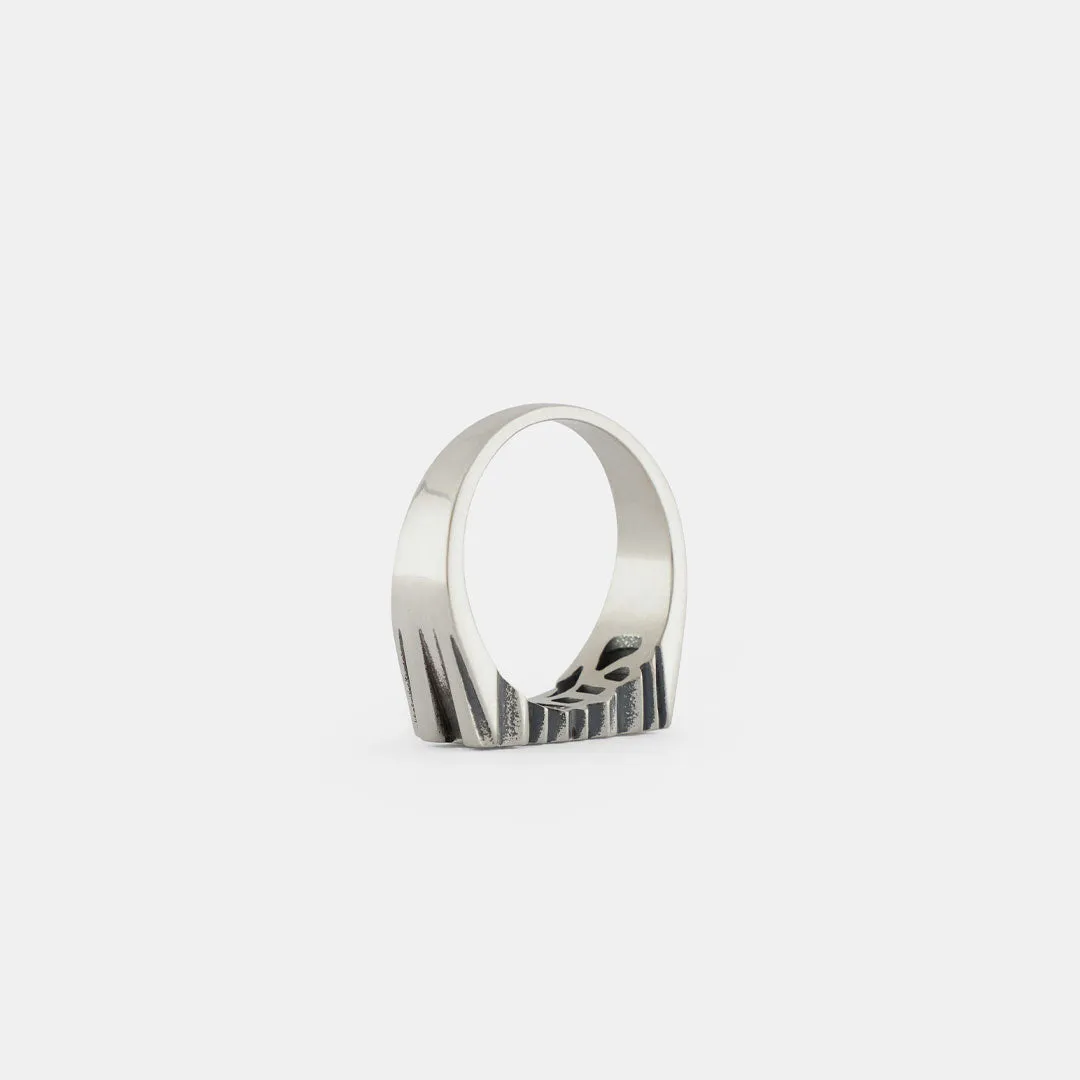 Silver Reverse Ring