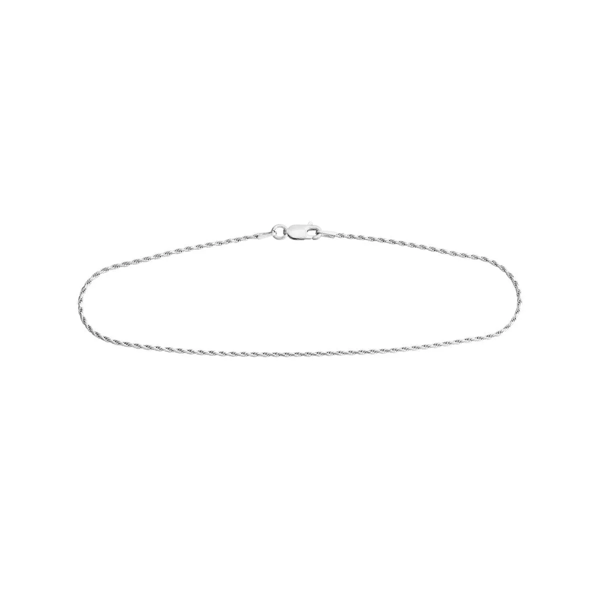 Sterling Silver 1.3mm D/C Rope Chain