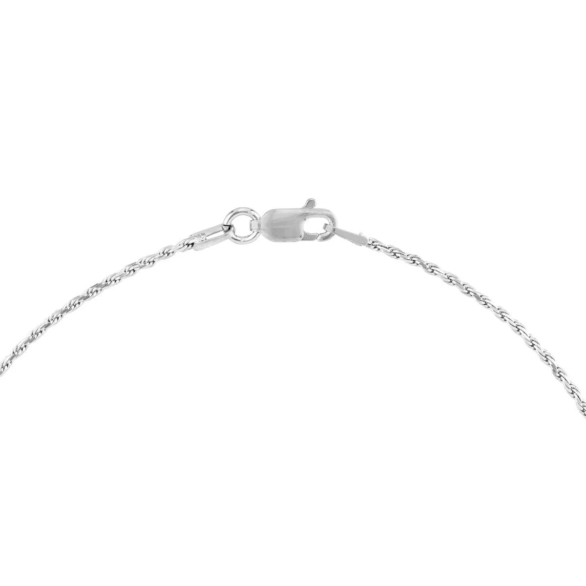 Sterling Silver 1.3mm D/C Rope Chain