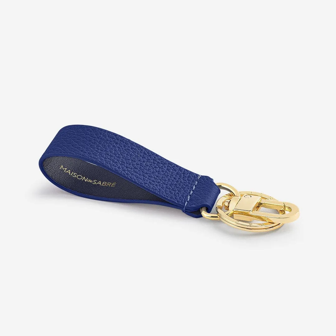 The Upcycled Keychain - Lapis Blue