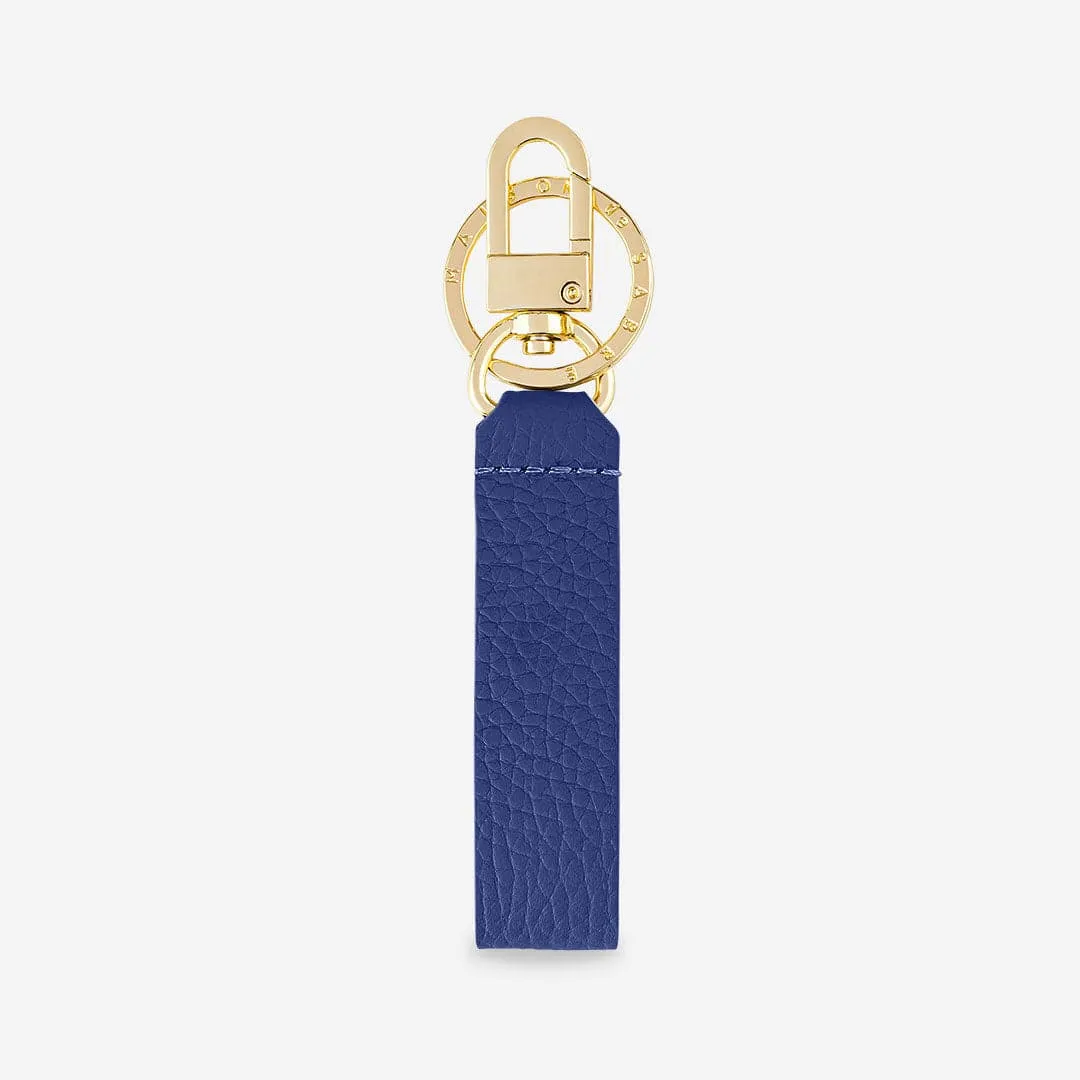 The Upcycled Keychain - Lapis Blue