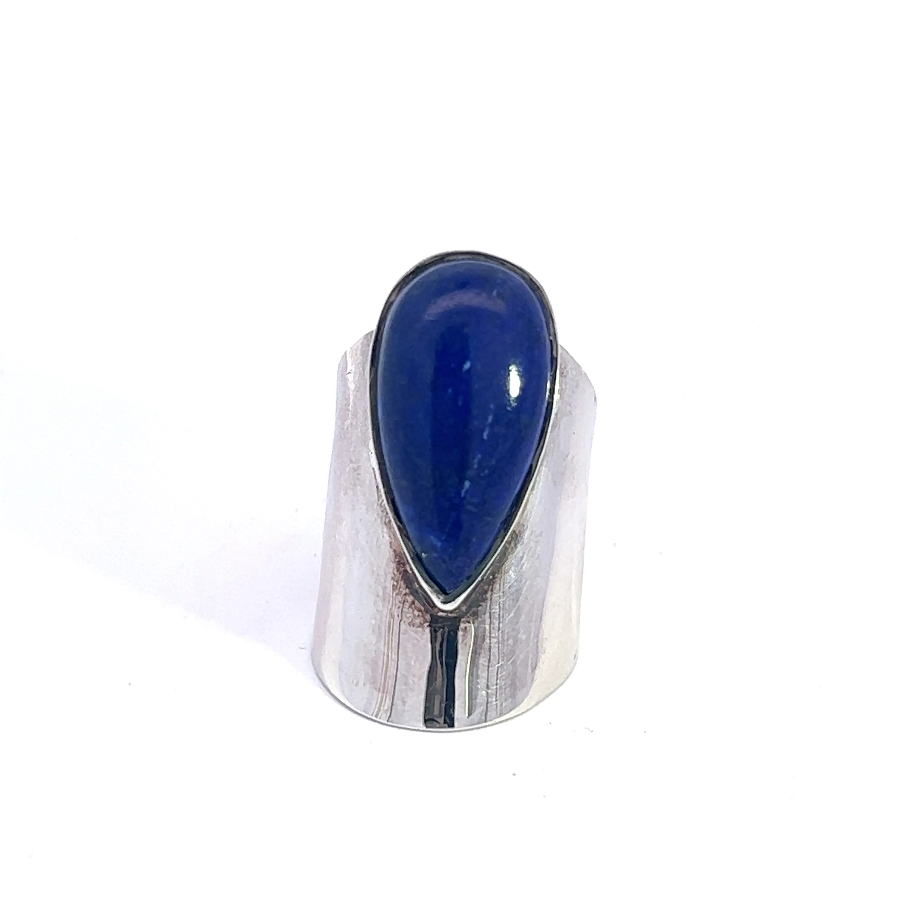 Uzma Lapis Ring, Sterling Silver