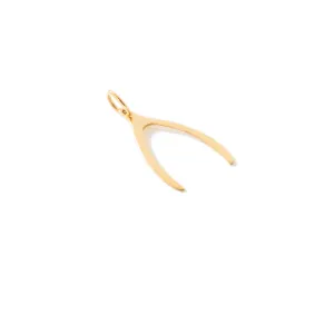 Wishbone Necklace Charm